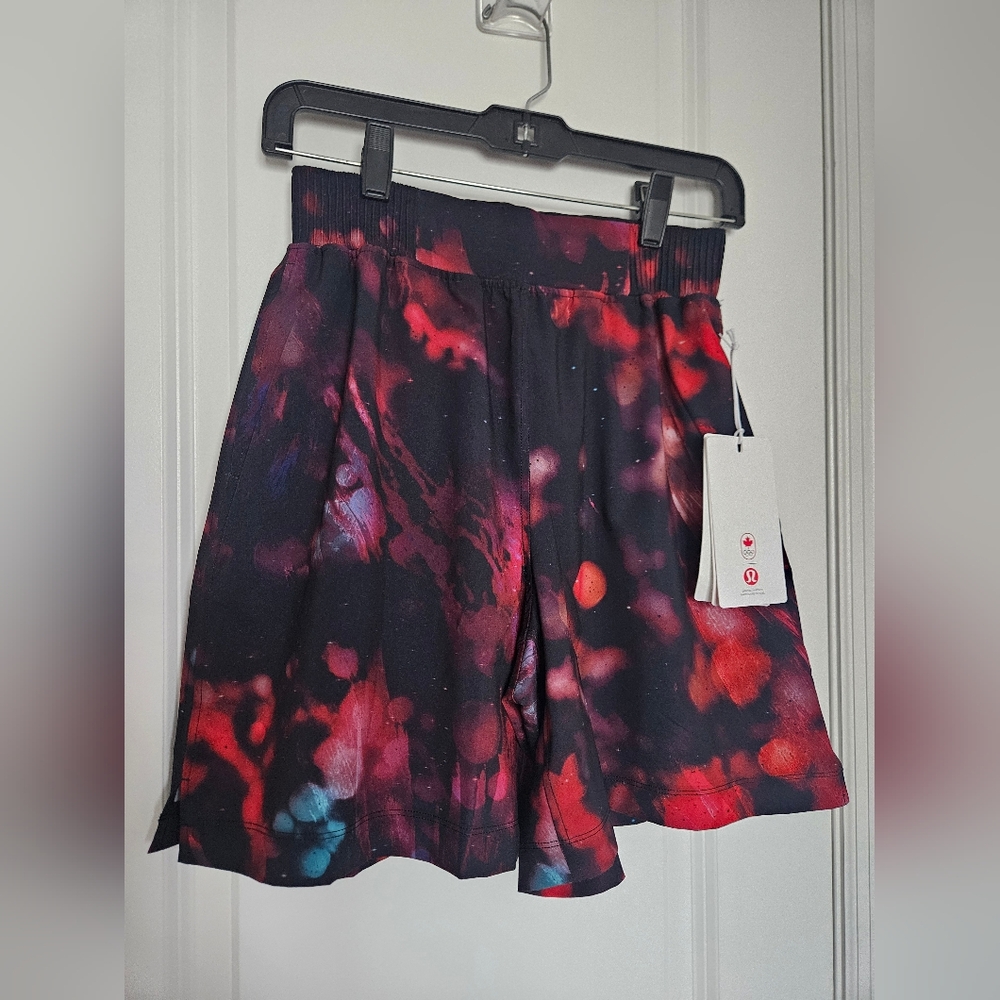 NWT RARE Lululemon Team Canada Swift High-Rise Short 6.5" COC Logo XS